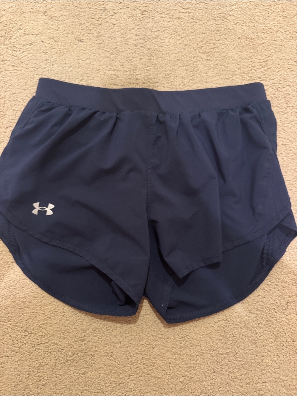 Small navy under armor athletic shorts
